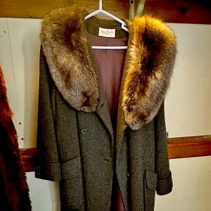 Vintage cashmere women’s coat